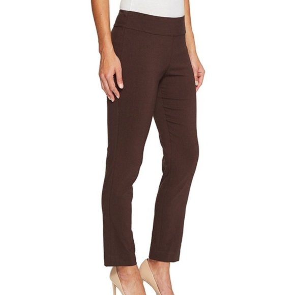 Nine West Brown Skinny Pants - Picture 2 of 9